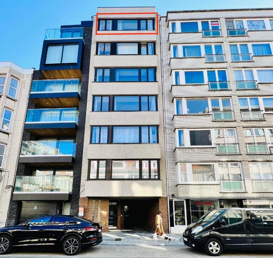 Ostend Center Luxury Top Floor Apartment With Free Parking Exterior photo