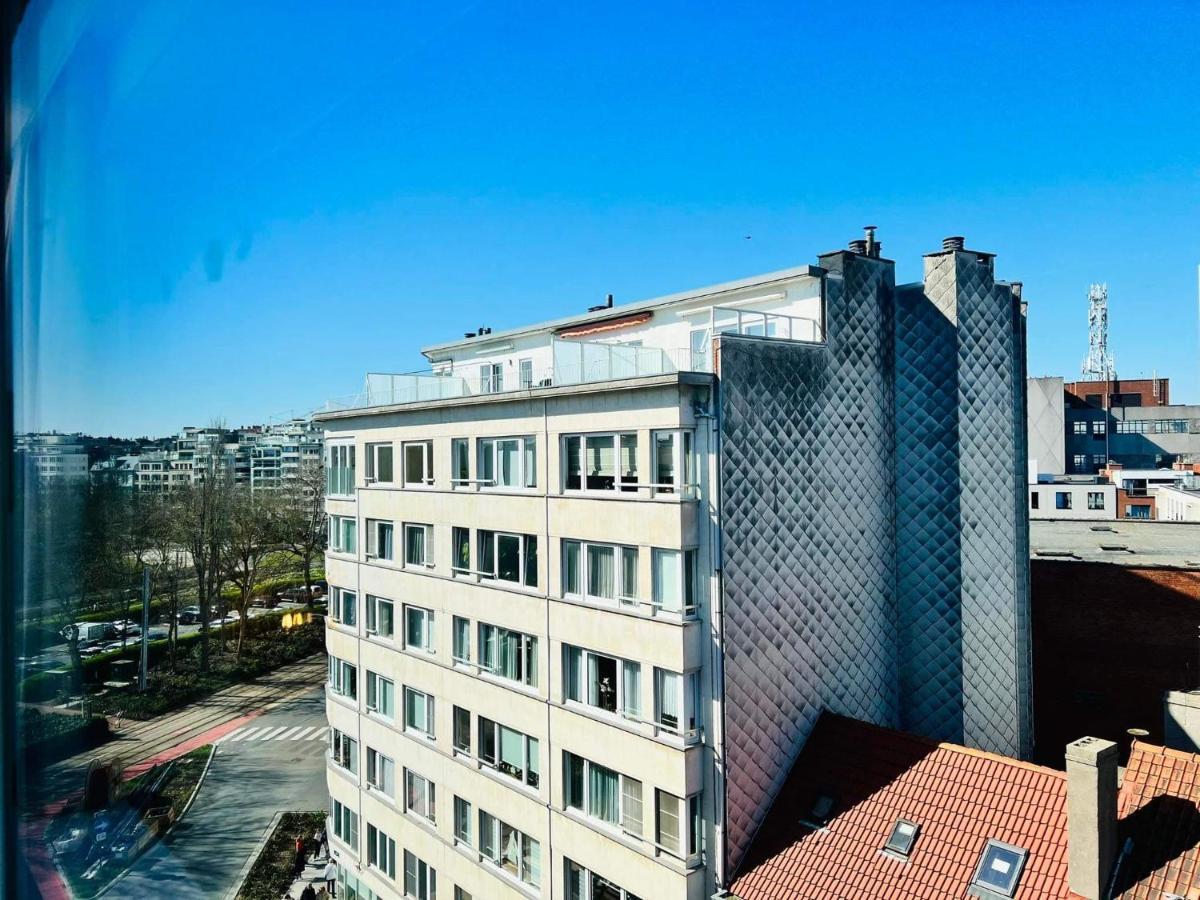 Ostend Center Luxury Top Floor Apartment With Free Parking Exterior photo
