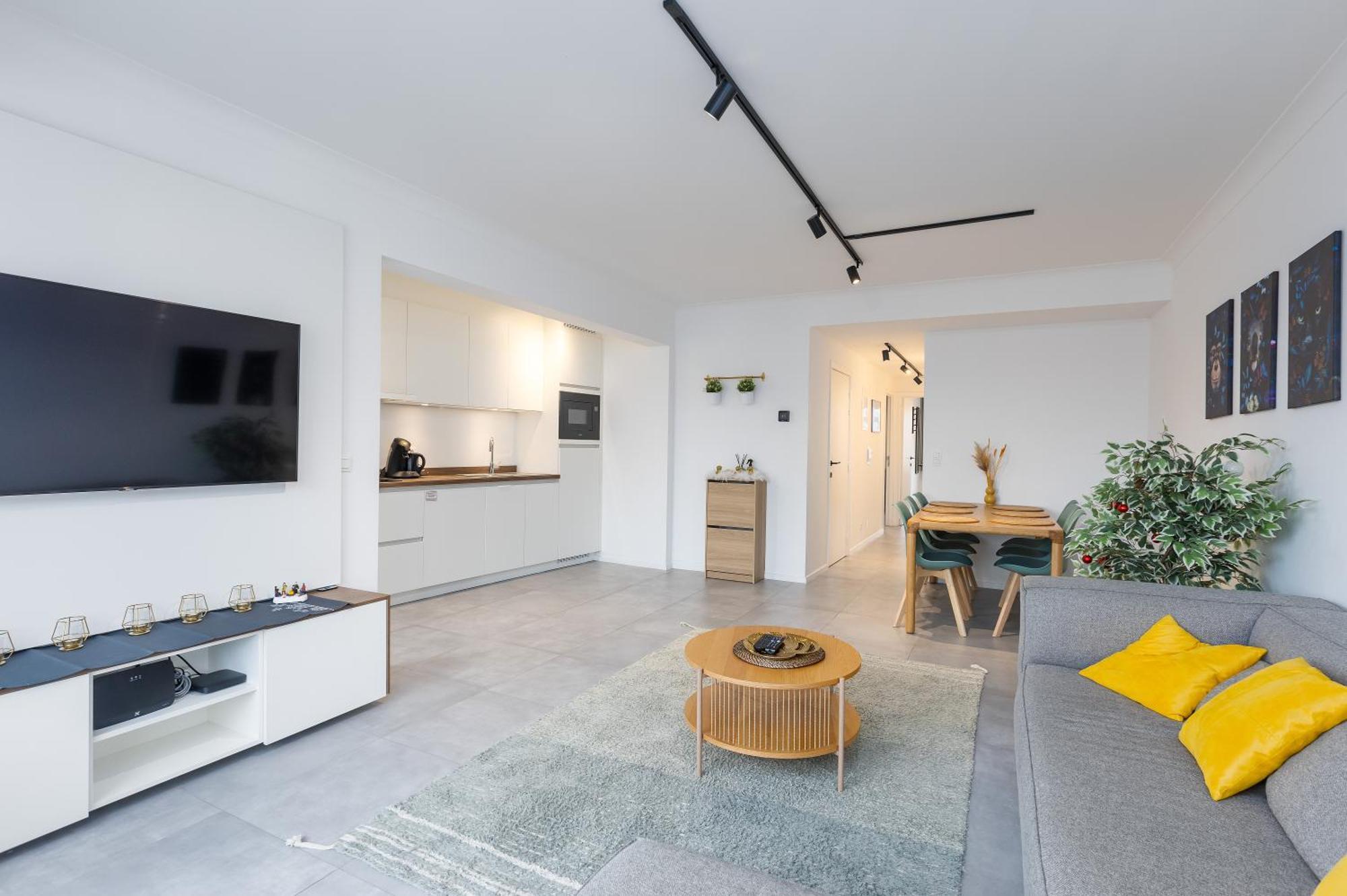 Ostend Center Luxury Top Floor Apartment With Free Parking Exterior photo