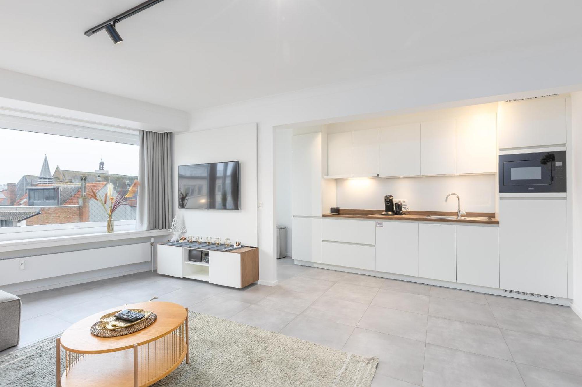 Ostend Center Luxury Top Floor Apartment With Free Parking Exterior photo