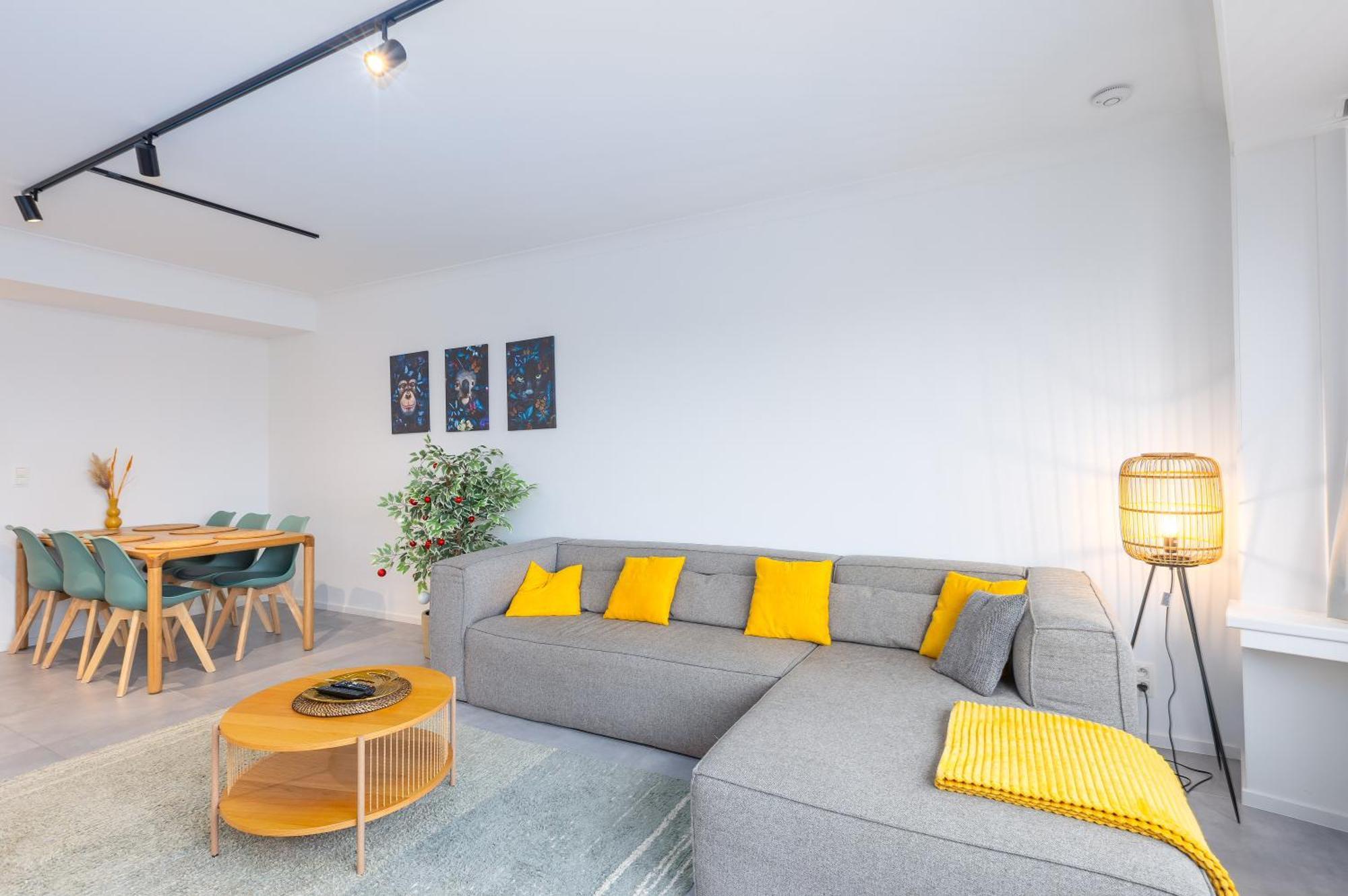 Ostend Center Luxury Top Floor Apartment With Free Parking Exterior photo